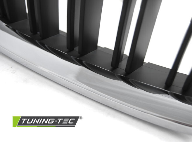 BMW F10,F11 5er Limousine +Touring,Kühlergrill Nieren Grill Chrom ABS 2010-2016 – Bild 2