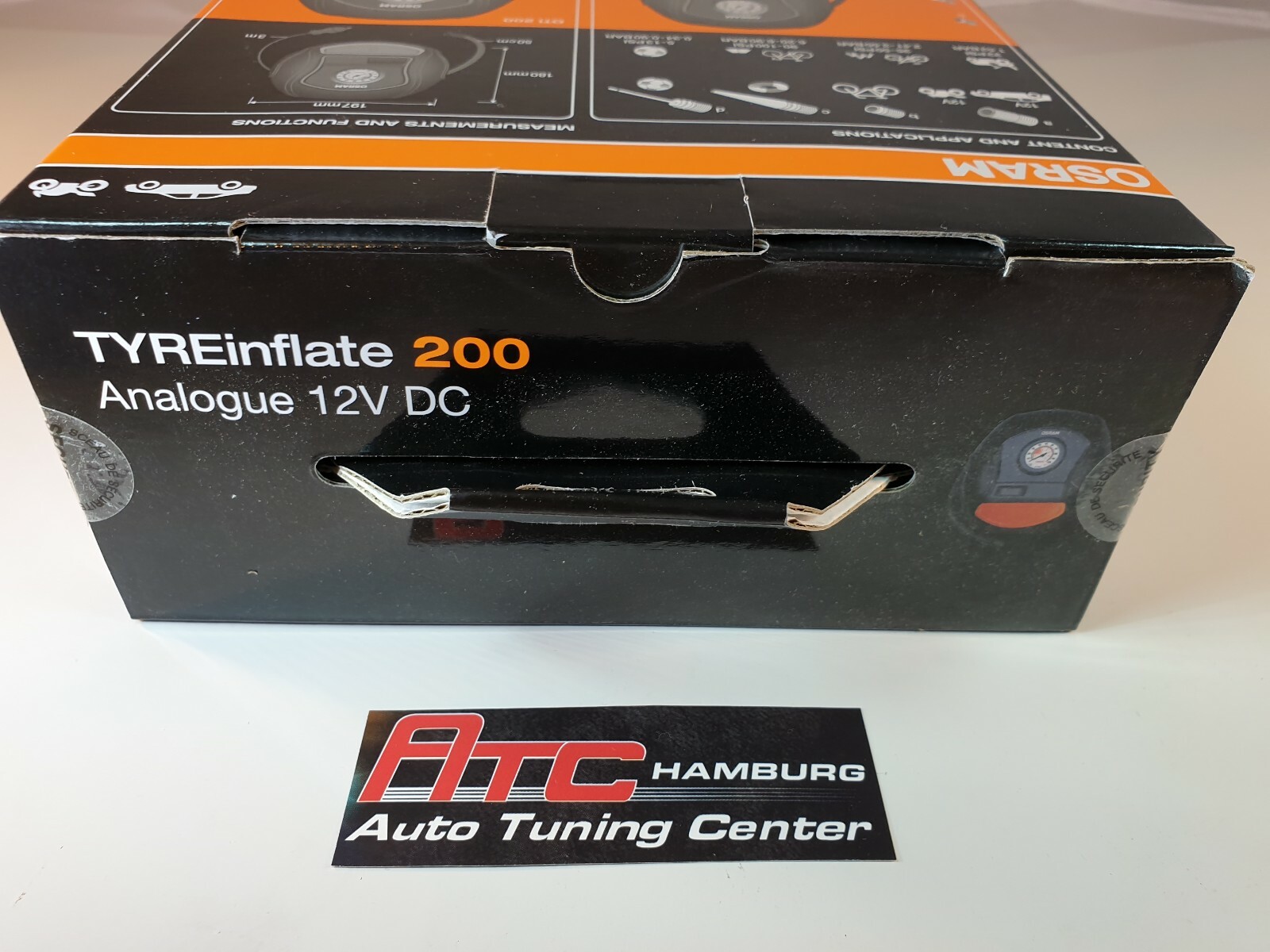 Osram Reifenpumpe,Reifenfüller,Druckluft,Reifen,Luftdruckprüfer,Kompressor.200 – Bild 5