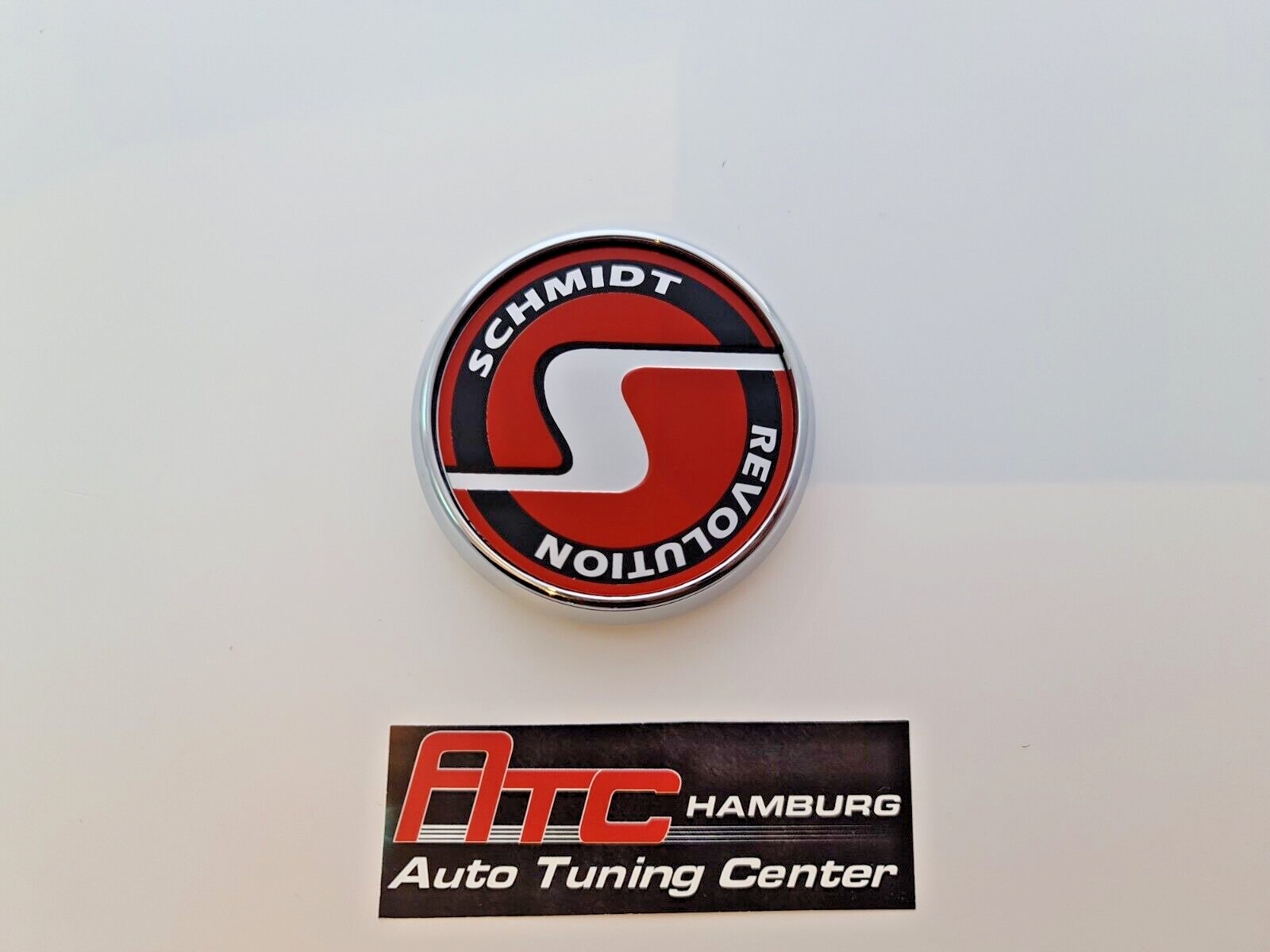 Schmidt Nabendeckel SC3 Chrom-Rot flach 4 Stück 63,3mm Bohrung, Ersatz SC1 – Bild 7