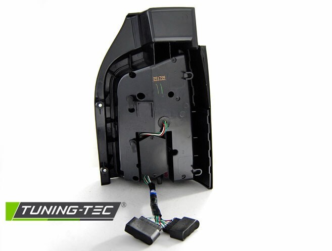 VW T5 Voll LED Rückleuchten Lightbar, Blinker, Schwarz-Smoke 2003-2015 – Bild 5