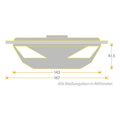 Sinuslive SL-16 EXMOD Bassmitteltöner Flach-Lautsprecher 16cm 41,5 – Bild 6